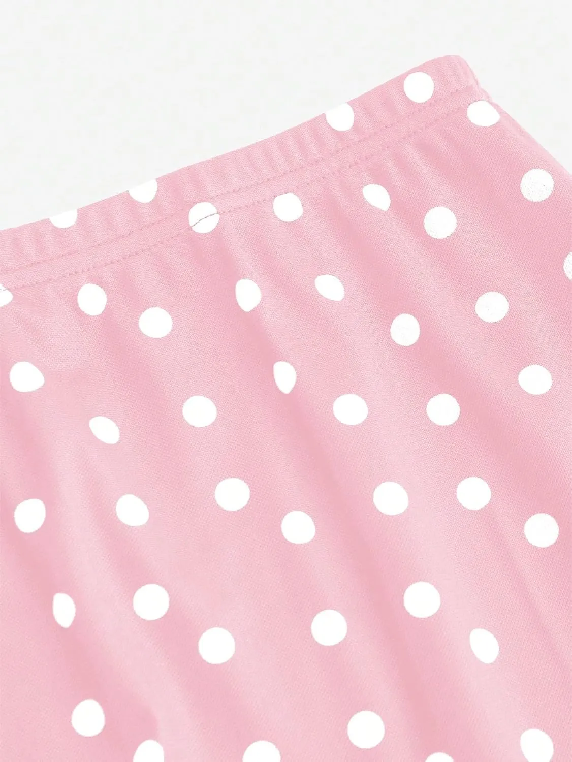 Women Y2k Cute Polka Dot Mesh A-Line Mini Skirt Vintage Low Rise Dots Printed Flowy Short Skort Summer Skirts
