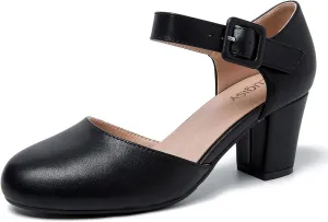Suede Block Heels