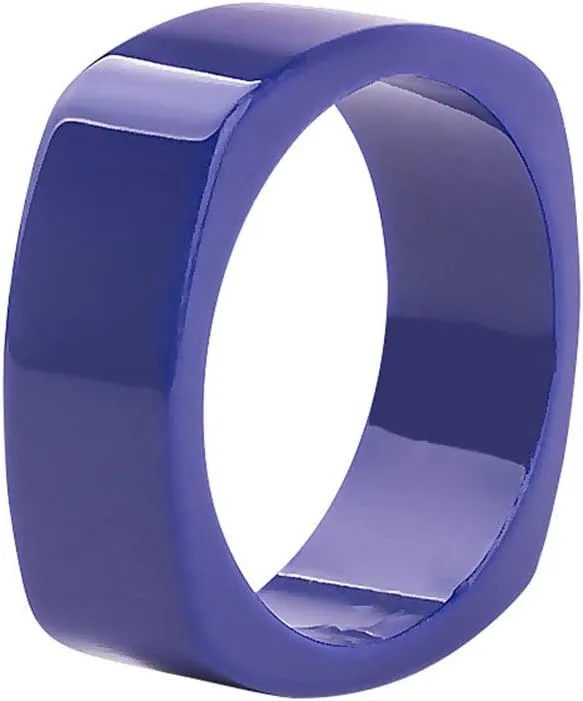Womens Big Bangle Candy Color Resin Wide Bracelet Bangles Personalized