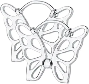 Women's Butterfly Ear Cuffs Earrings Fashion Hoop Earring Cuffs Non Piercing for Occasions