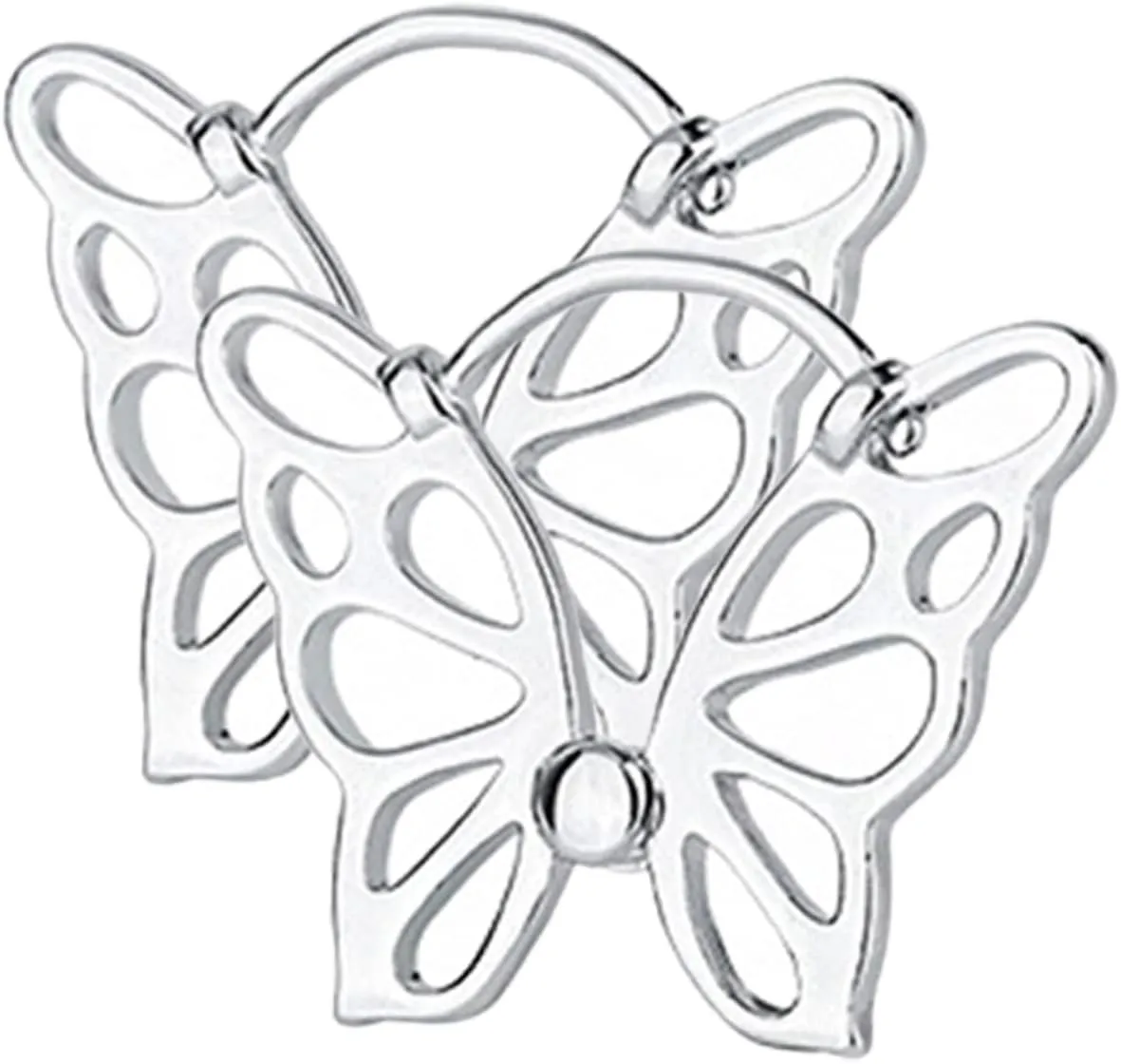 Women's Butterfly Ear Cuffs Earrings Fashion Hoop Earring Cuffs Non Piercing for Occasions