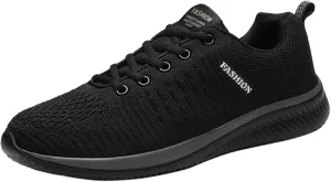 Women's Lace Up Road Running Shoes Wide Athletic Tennis Mens Casual Shoes Lightweight Women's Casual Shoes Black Sneakers Slip On Tennis Shoe Cross Trainer Shoe