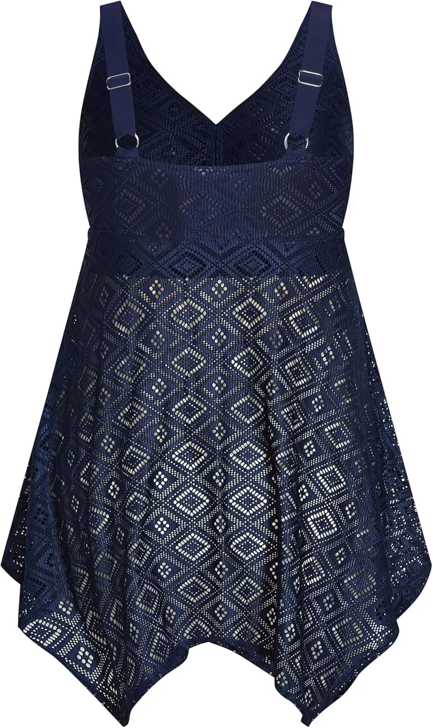 Women's Swim Dress Jacquard
