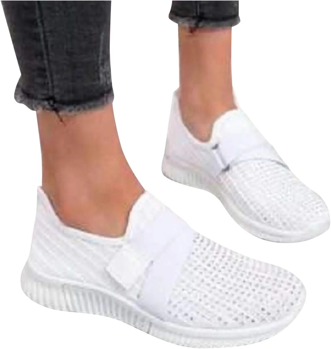 Womens White Platform Sneakers High Top Platform Shoes Fashion Canvas Business Casual Shoes Men Orthopedic Loafers for Women with Arch Support Womens Wide Width Sneakers