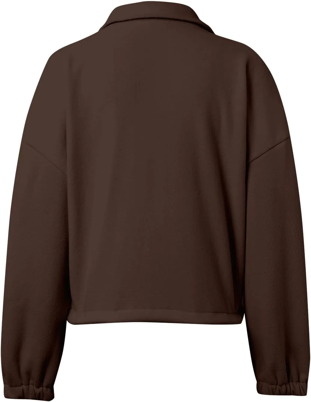 Womens Zip Up Hoodies Long Sleeve Crop Oversized Sweatshirts Sherpa Fall Outfits Fashion Clothes 2025